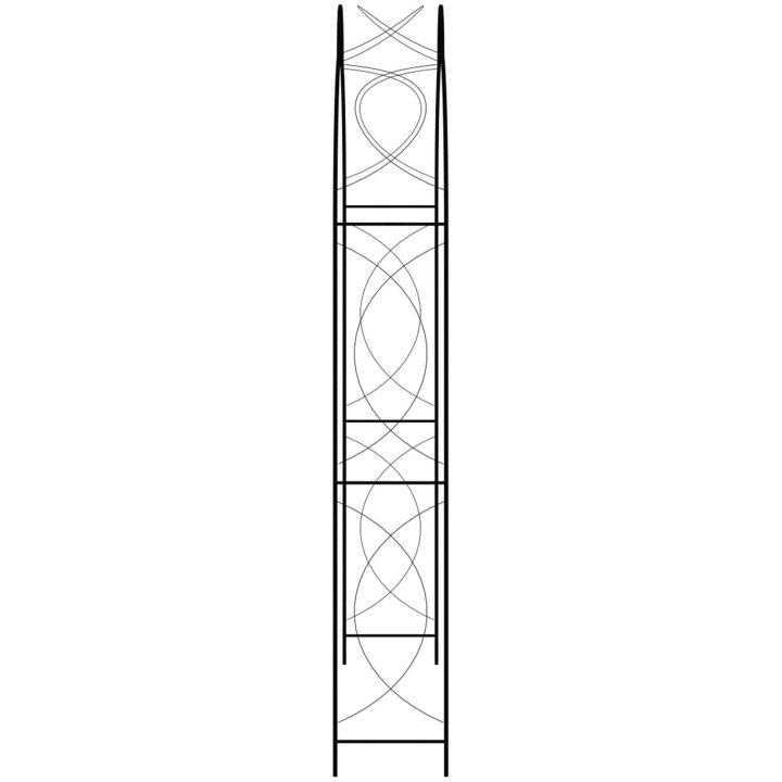 Trädgårdsbåge 150x34x240 cm järn vidaXL – bild 3