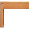 Trädgårdsbänk 110 cm massivt eukalyptusträ vidaXL 110 x 35 x 45 cm – miniatyr 5