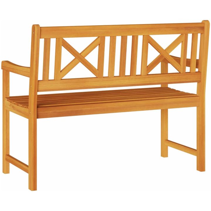 Trädgårdsbänk 110x56x90 cm Massivt akaciaträ vidaXL 110 x 55.5 x 90 cm – bild 8