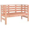 Trädgårdsbänk 111,5x53x71 cm massivt douglasträ vidaXL – miniatyr 2