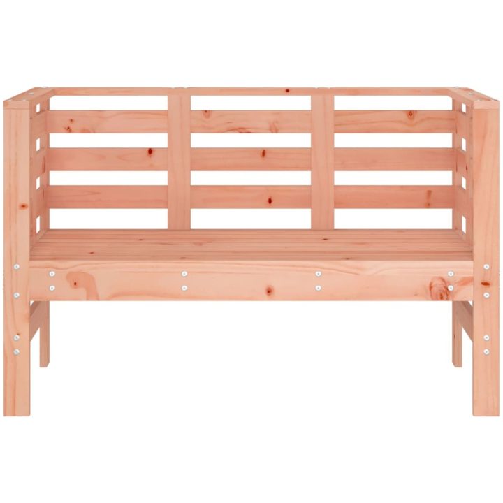 Trädgårdsbänk 111,5x53x71 cm massivt douglasträ vidaXL – bild 4