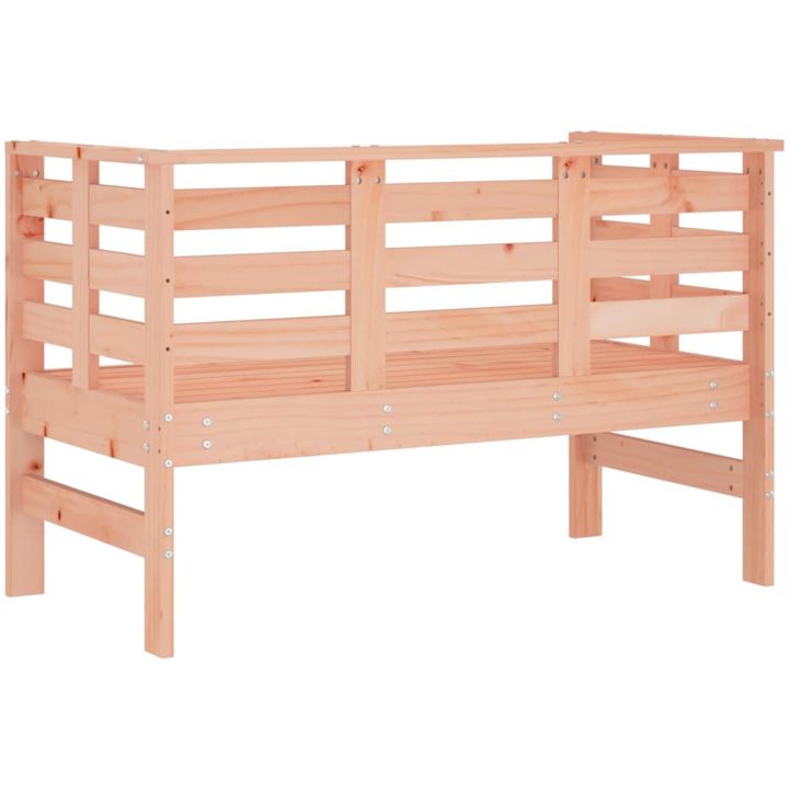 Trädgårdsbänk 111,5x53x71 cm massivt douglasträ vidaXL – bild 6
