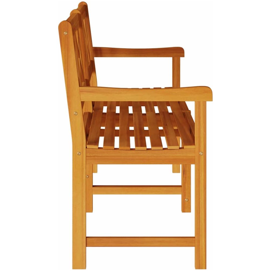 Trädgårdsbänk 180x56x90 cm Solid Wood Acacia vidaXL 180 x 55.5 x 90 cm – bild 5