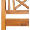 Trädgårdsbänk 180x56x90 cm Solid Wood Acacia vidaXL 180 x 55.5 x 90 cm – miniatyr 7