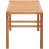Trädgårdsbänk 2-sits 120 cm massivt eukalyptusträ vidaXL 120 x 44 x 45 cm – miniatyr 3