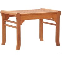 Trädgårdsbänk 64 cm massivt eukalyptusträ vidaXL
