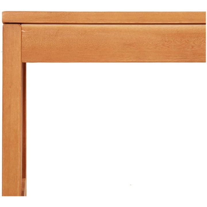 Trädgårdsbänk 80 cm massivt eukalyptusträ vidaXL 80 x 35 x 45 cm – bild 5