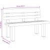 Trädgårdsbänk grön 110x52x71 cm polypropen vidaXL – miniatyr 9