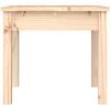 Trädgårdsbänk massiv furu vidaXL 50 x 44 x 45 cm – miniatyr 4