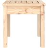 Trädgårdsbänk massiv furu vidaXL 50 x 44 x 45 cm – miniatyr 5