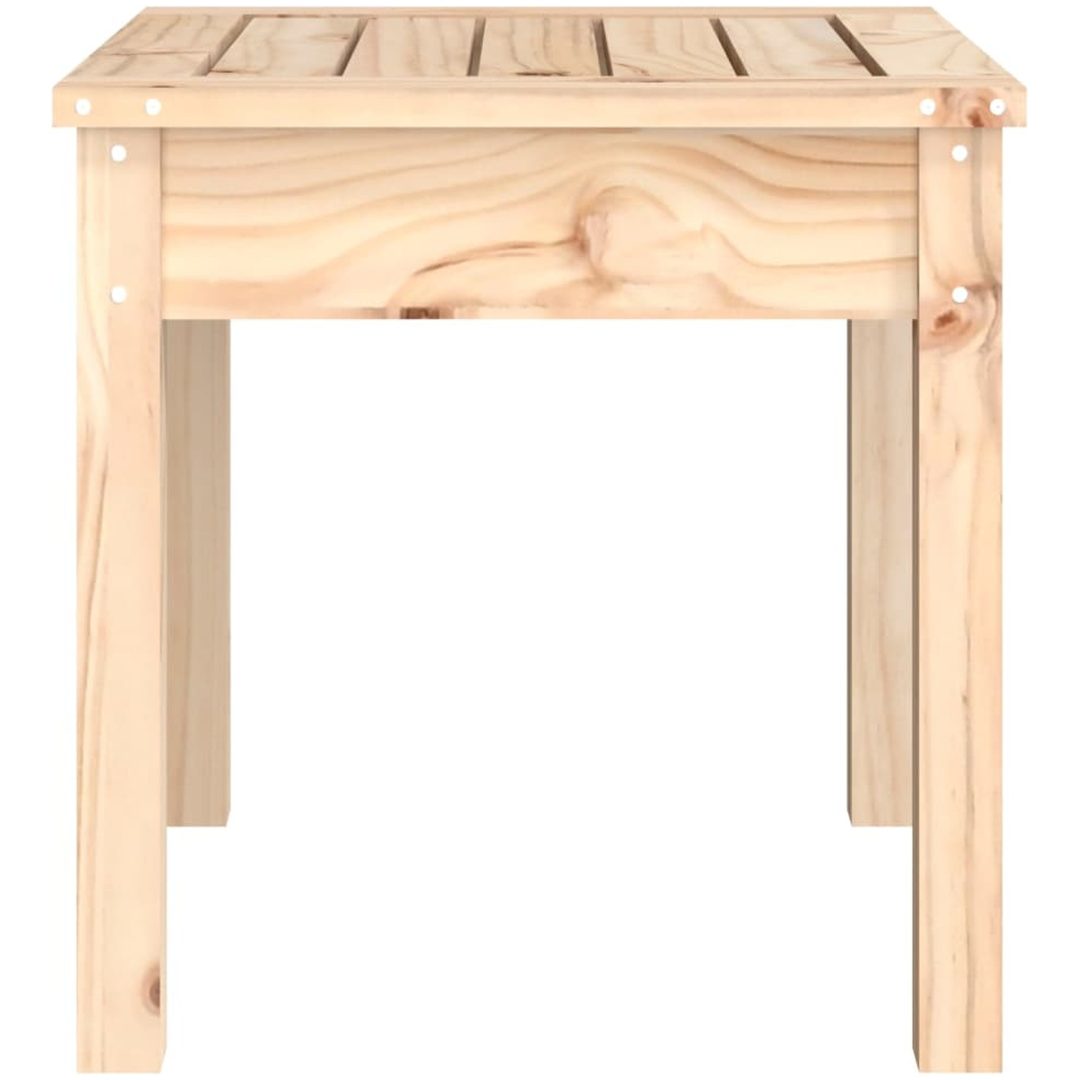Trädgårdsbänk massiv furu vidaXL 50 x 44 x 45 cm – bild 5