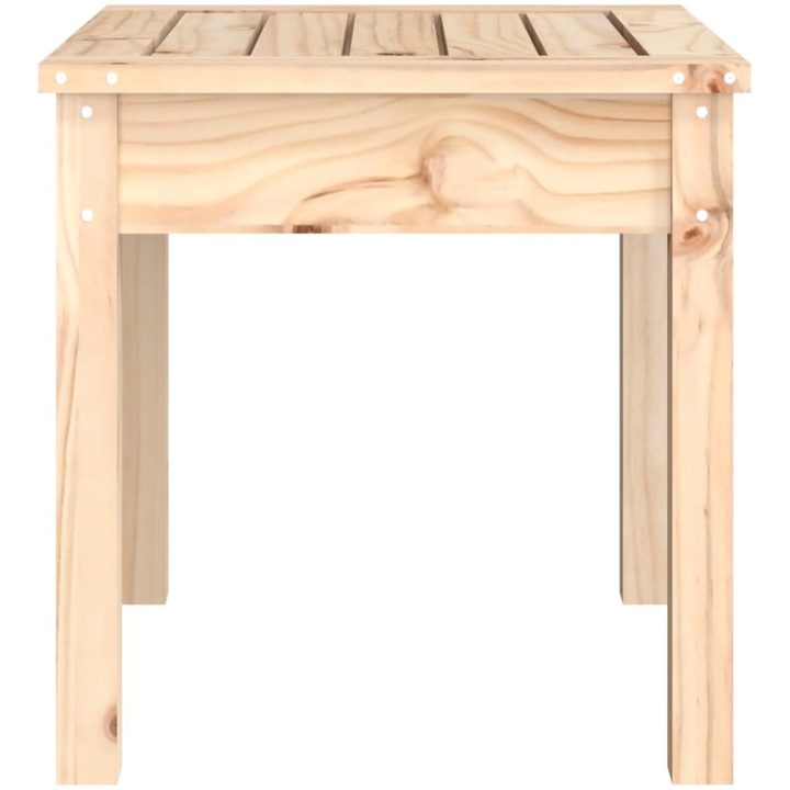 Trädgårdsbänk massiv furu vidaXL 50 x 44 x 45 cm – bild 5