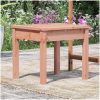 Trädgårdsbänk massivt douglasträ vidaXL 50 x 44 x 45 cm – miniatyr 3