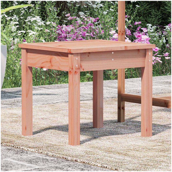 Trädgårdsbänk massivt douglasträ vidaXL 50 x 44 x 45 cm – bild 3