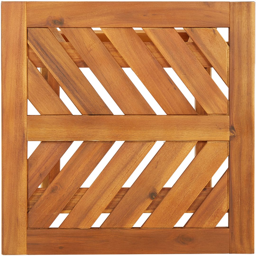 Trädgårdsbänk-set 3 delar massivt akaciaträ vidaXL 150 x 90 x 60 cm – bild 8