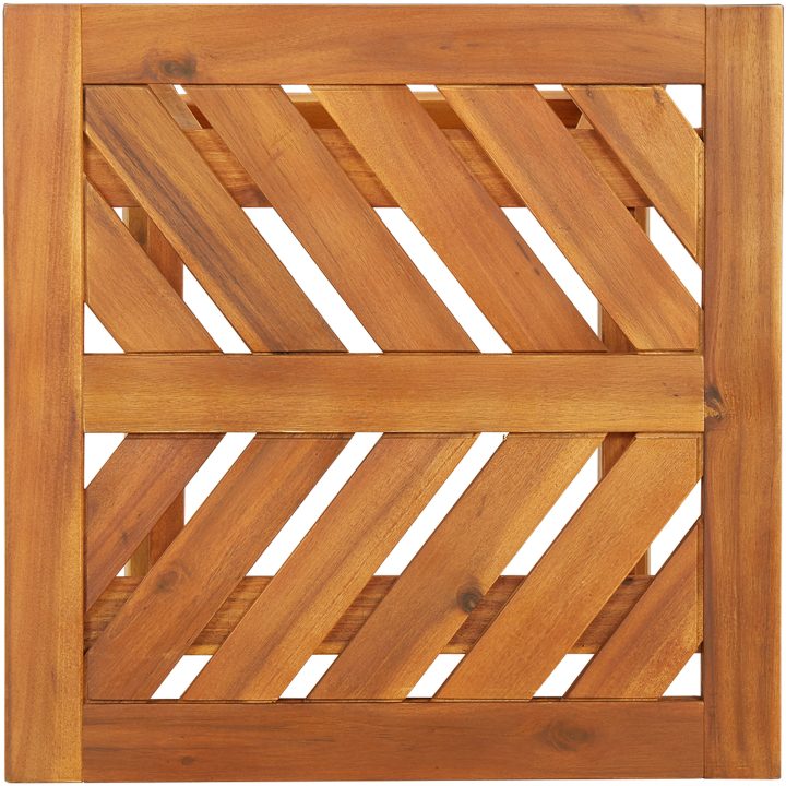 Trädgårdsbänk-set 3 delar massivt akaciaträ vidaXL 150 x 90 x 60 cm – bild 8