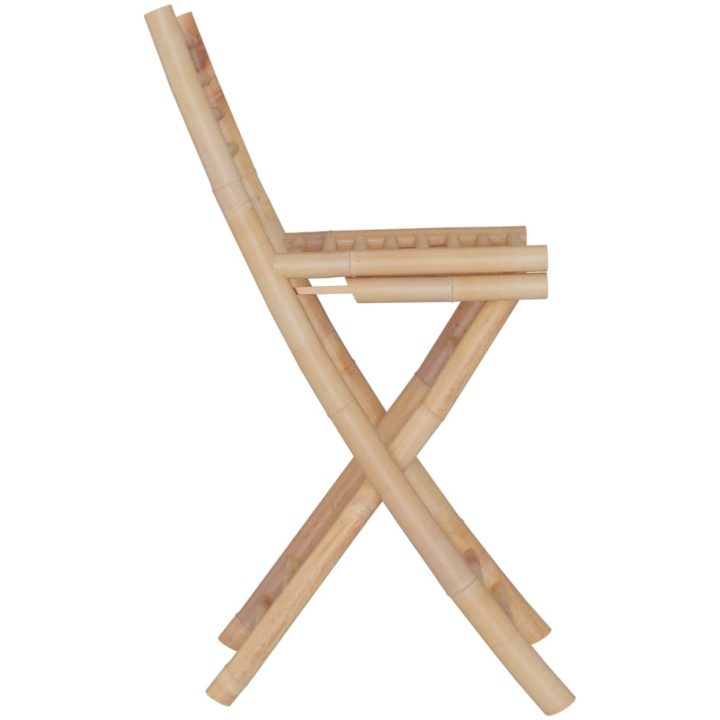 Trädgårdsbar 3 delar bambu vidaXL – bild 8