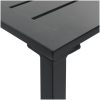 Trädgårdsbar set svart pulverlackerat stål vidaXL 50 x 50 x 110 cm – miniatyr 11