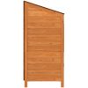 Trädgårdsbod brun massivt granträ vidaXL 55 x 52 x 112 cm – miniatyr 5