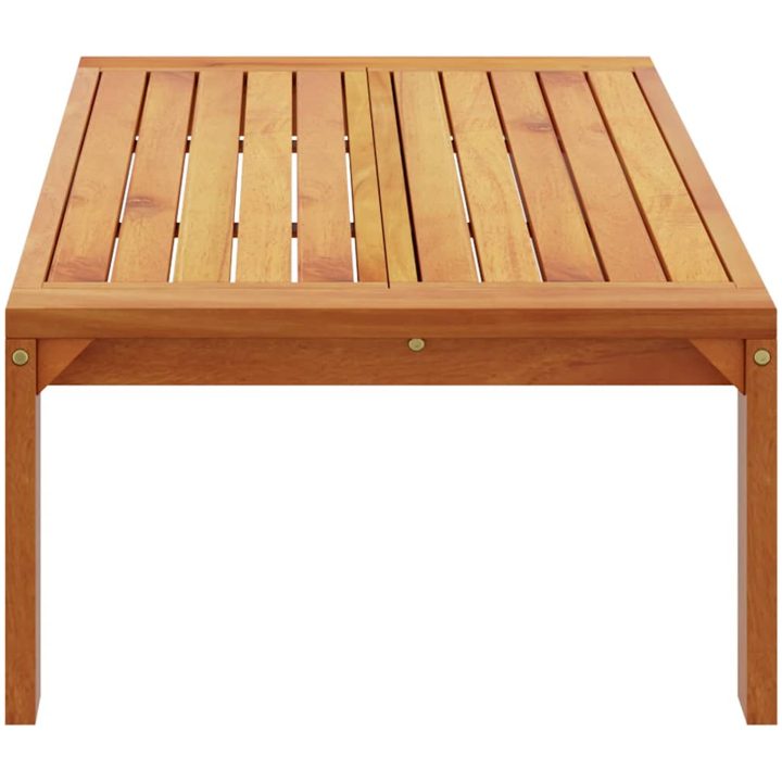 Trädgårdsbord 100x50x27 cm massivt akaciaträ vidaXL – bild 5