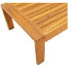 Trädgårdsbord 100x50x27 cm massivt akaciaträ vidaXL – miniatyr 7
