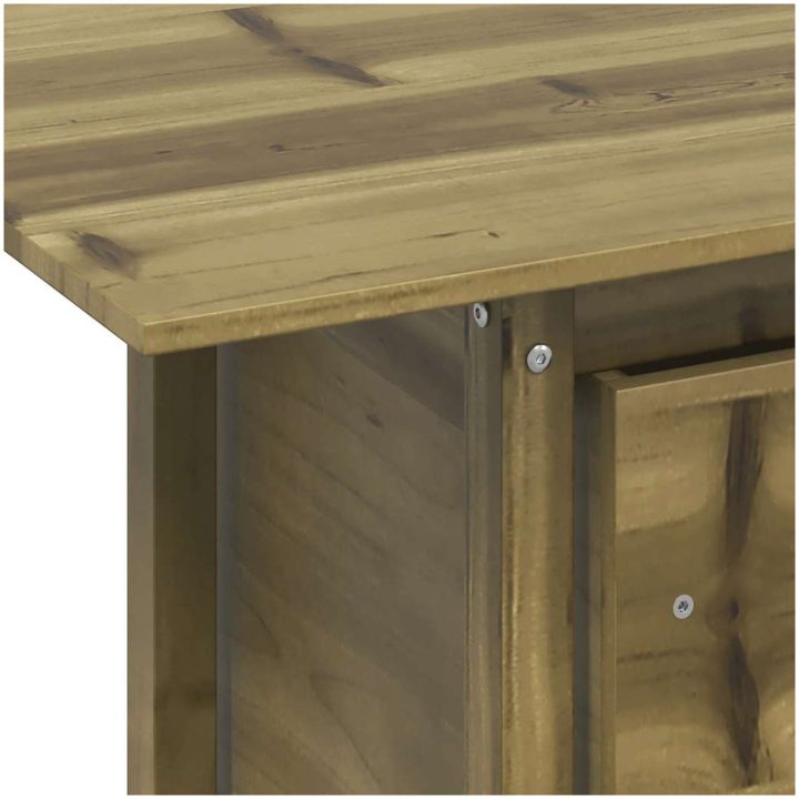 Trädgårdsbord 100x50x75 cm impregnerad furu vidaXL – bild 9