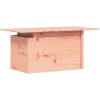 Trädgårdsbord 100x50x75 cm massivt douglasträ vidaXL – miniatyr 7