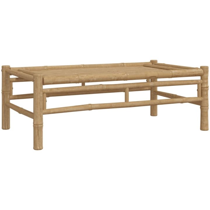 Trädgårdsbord 100x55x33 cm bambu vidaXL – bild 2