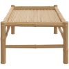 Trädgårdsbord 100x55x33 cm bambu vidaXL – miniatyr 4