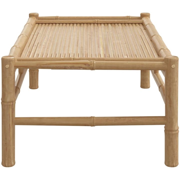 Trädgårdsbord 100x55x33 cm bambu vidaXL – bild 4