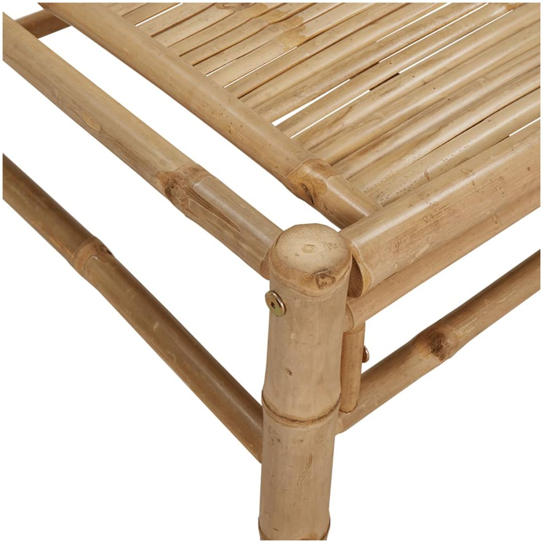 Trädgårdsbord 100x55x33 cm bambu vidaXL – bild 6