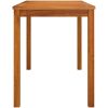 Trädgårdsbord 110x55x67 cm massivt akaciaträ vidaXL – miniatyr 4