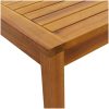 Trädgårdsbord 110x55x67 cm massivt akaciaträ vidaXL – miniatyr 6