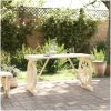Trädgårdsbord 115x55x65 cm massiv furu vidaXL – miniatyr 3