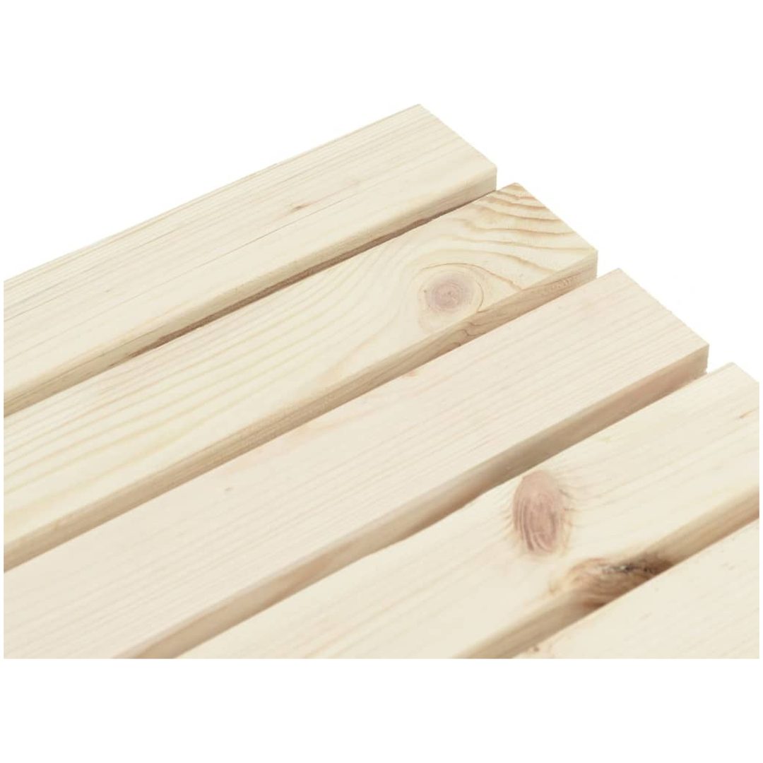 Trädgårdsbord 115x55x65 cm massiv furu vidaXL – bild 8