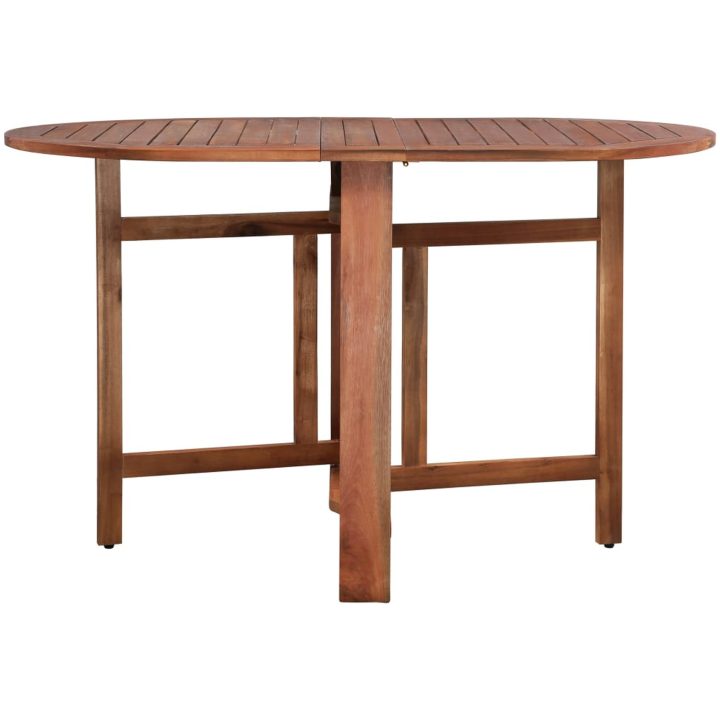 Trädgårdsbord 120x70x74 cm massivt akaciaträ vidaXL – bild 3