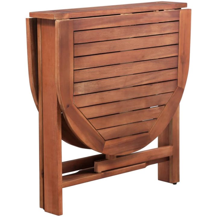 Trädgårdsbord 120x70x74 cm massivt akaciaträ vidaXL – bild 5