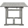 Trädgårdsbord (150-200)x100x75 cm massivt akaciaträ vidaXL 200 x 100 x 75 cm – miniatyr 6