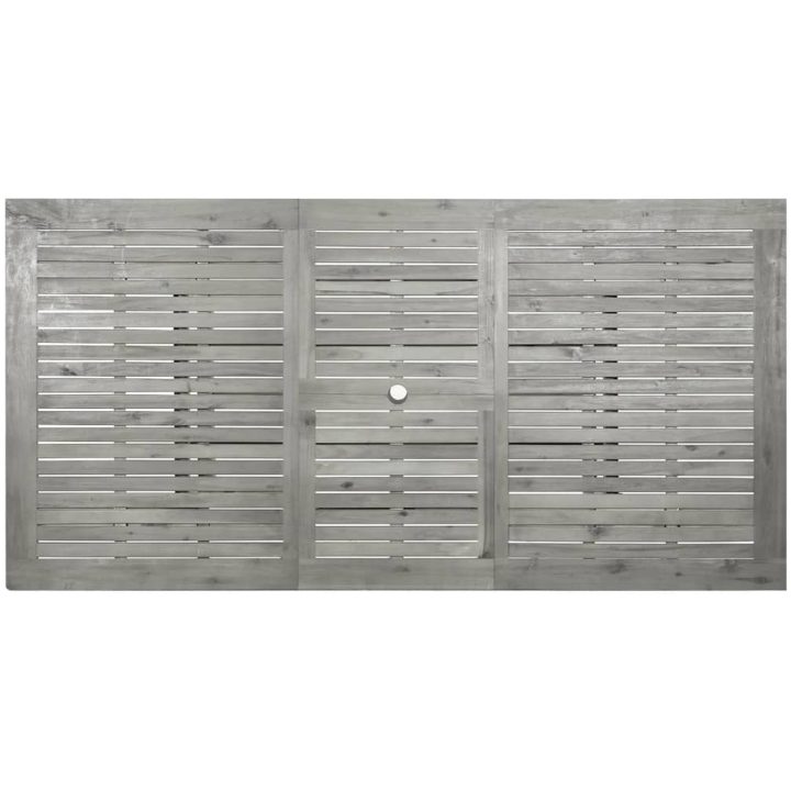 Trädgårdsbord (150-200)x100x75 cm massivt akaciaträ vidaXL 200 x 100 x 75 cm – bild 7