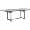 Trädgårdsbord (160-240)x100x75 cm massivt akaciaträ vidaXL 240 x 100 x 75 cm – miniatyr 2