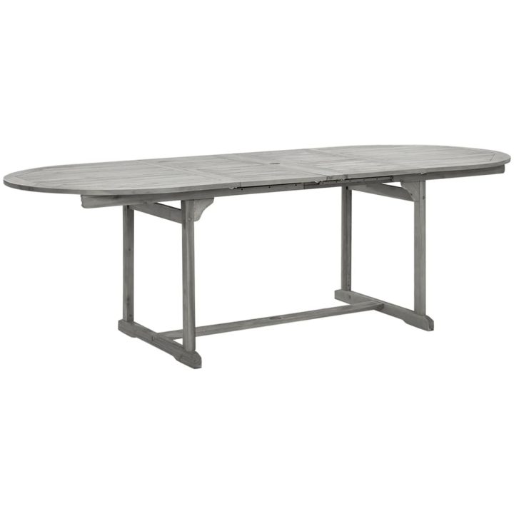 Trädgårdsbord (160-240)x100x75 cm massivt akaciaträ vidaXL 240 x 100 x 75 cm – bild 2