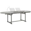 Trädgårdsbord (160-240)x100x75 cm massivt akaciaträ vidaXL 240 x 100 x 75 cm – miniatyr 4