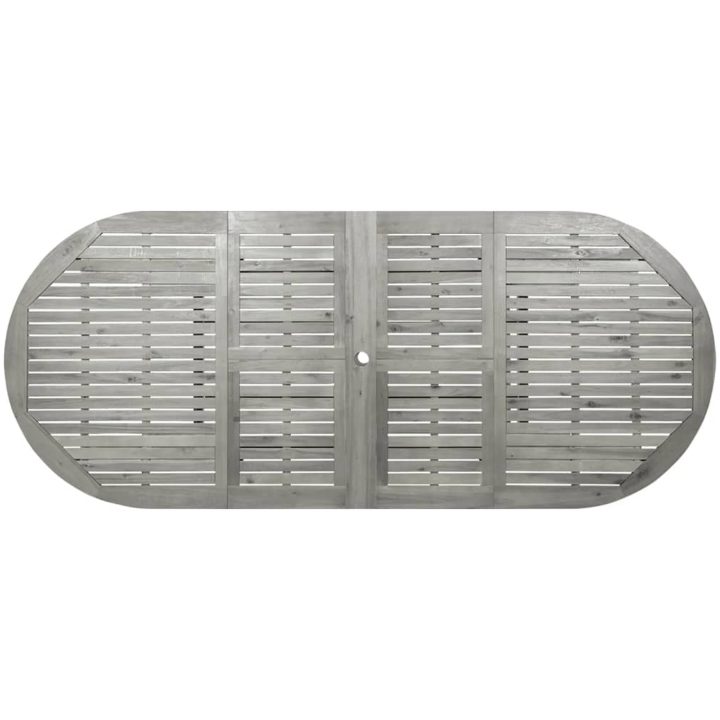 Trädgårdsbord (160-240)x100x75 cm massivt akaciaträ vidaXL 240 x 100 x 75 cm – bild 8