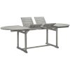Trädgårdsbord (160-240)x100x75 cm massivt akaciaträ vidaXL 240 x 100 x 75 cm – miniatyr 1