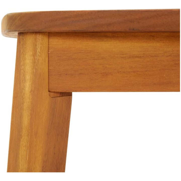 Trädgårdsbord 200x100x75 massivt akaciaträ vidaXL 200 x 100 x 75 cm – bild 4