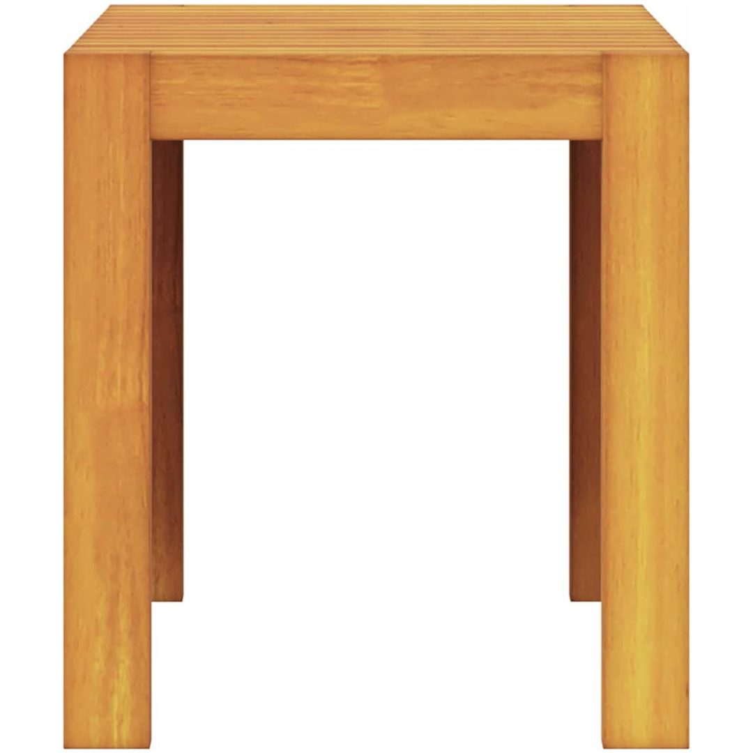 Trädgårdsbord 43x36x40 cm Massivt trä Teak vidaXL 36 x 43 x 40 cm – bild 4