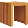 Trädgårdsbord 43x36x40 cm Massivt trä Teak vidaXL 36 x 43 x 40 cm – miniatyr 6