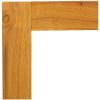 Trädgårdsbord 43x36x40 cm Massivt trä Teak vidaXL 36 x 43 x 40 cm – miniatyr 8
