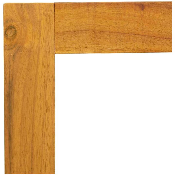 Trädgårdsbord 43x36x40 cm Massivt trä Teak vidaXL 36 x 43 x 40 cm – bild 8