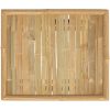 Trädgårdsbord 65x55x30 cm bambu vidaXL – miniatyr 5